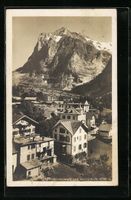 Grindelwald, Ortspartie mit Wetterhorn