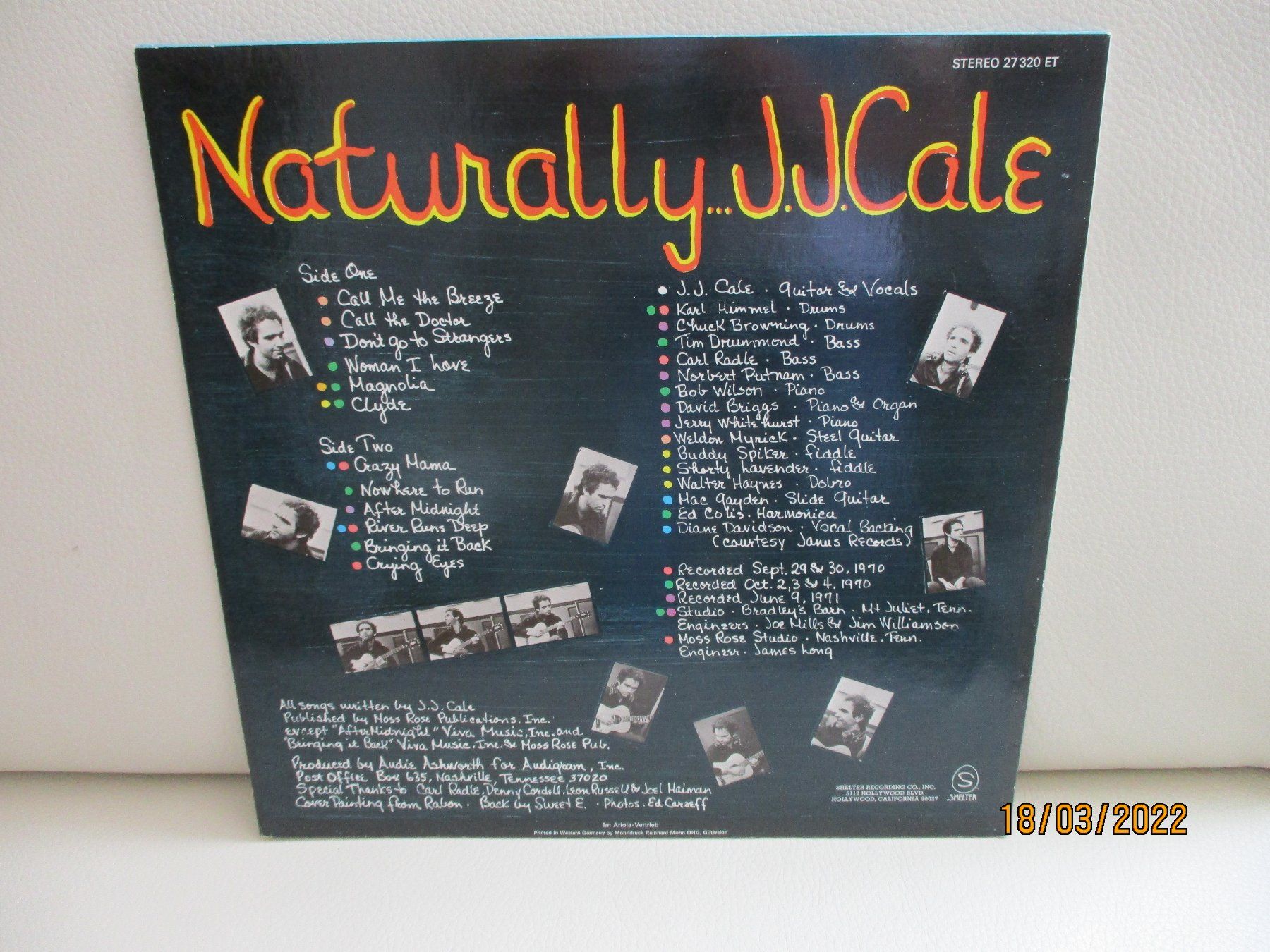 Dischi in vinile: J.J. Cale - Naturally – Usato da Liestal venduto da Disc-Point 1