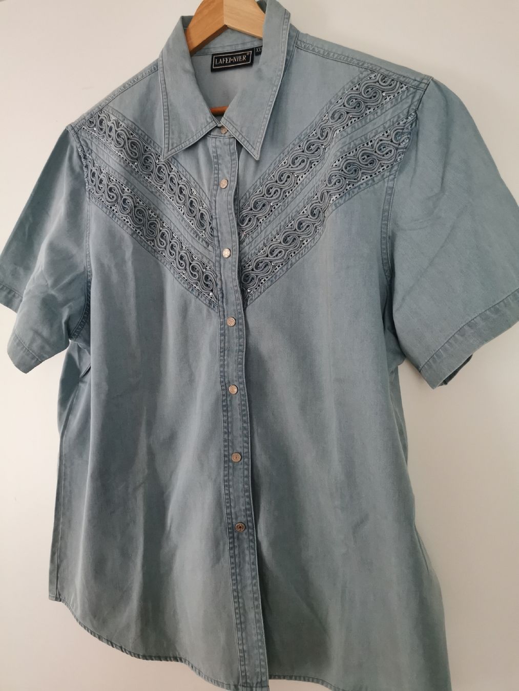 Camicette: Damen Bluse Gr. XXL – Nuovo (secondo la descrizione) da Schlieren venduto da vlalif 5