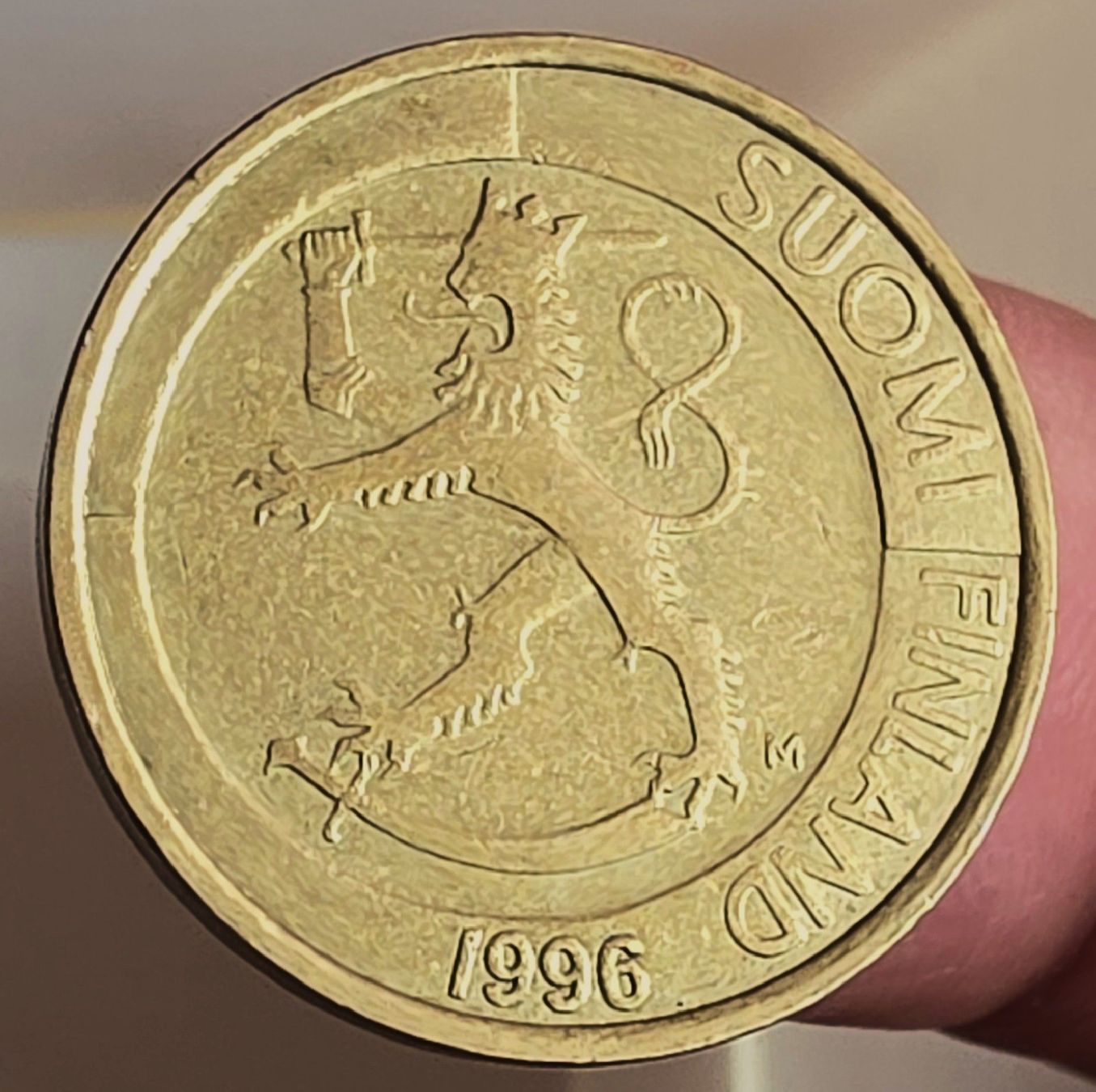 Tutti le monete: FINNLAND 1 MARKKA 1996 – Usato da Winterthur venduto da Creso70