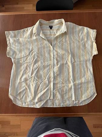 Patagonia  gestreifte Bluse/Hemd, kurzärmlig, XL, Unisex