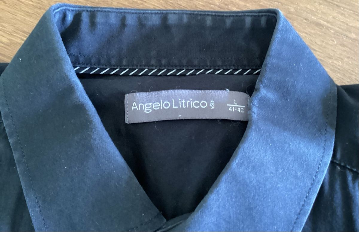 Camicie: 3 Hemden Herren Schwarz – Usato da Buchberg venduto da LA4EEE 3