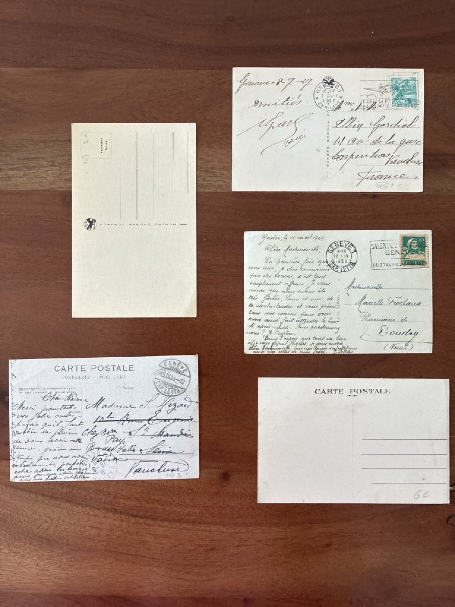 Cartes postales: 10 Ansichtskarten Schweiz von Genf – D'occasion à Oftringen par Cla.vD.74 3