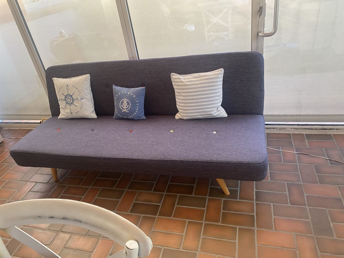 Divani: Sofa dunkelblau Stoff  – Usato da Zürich venduto da Schlumpfine19 1