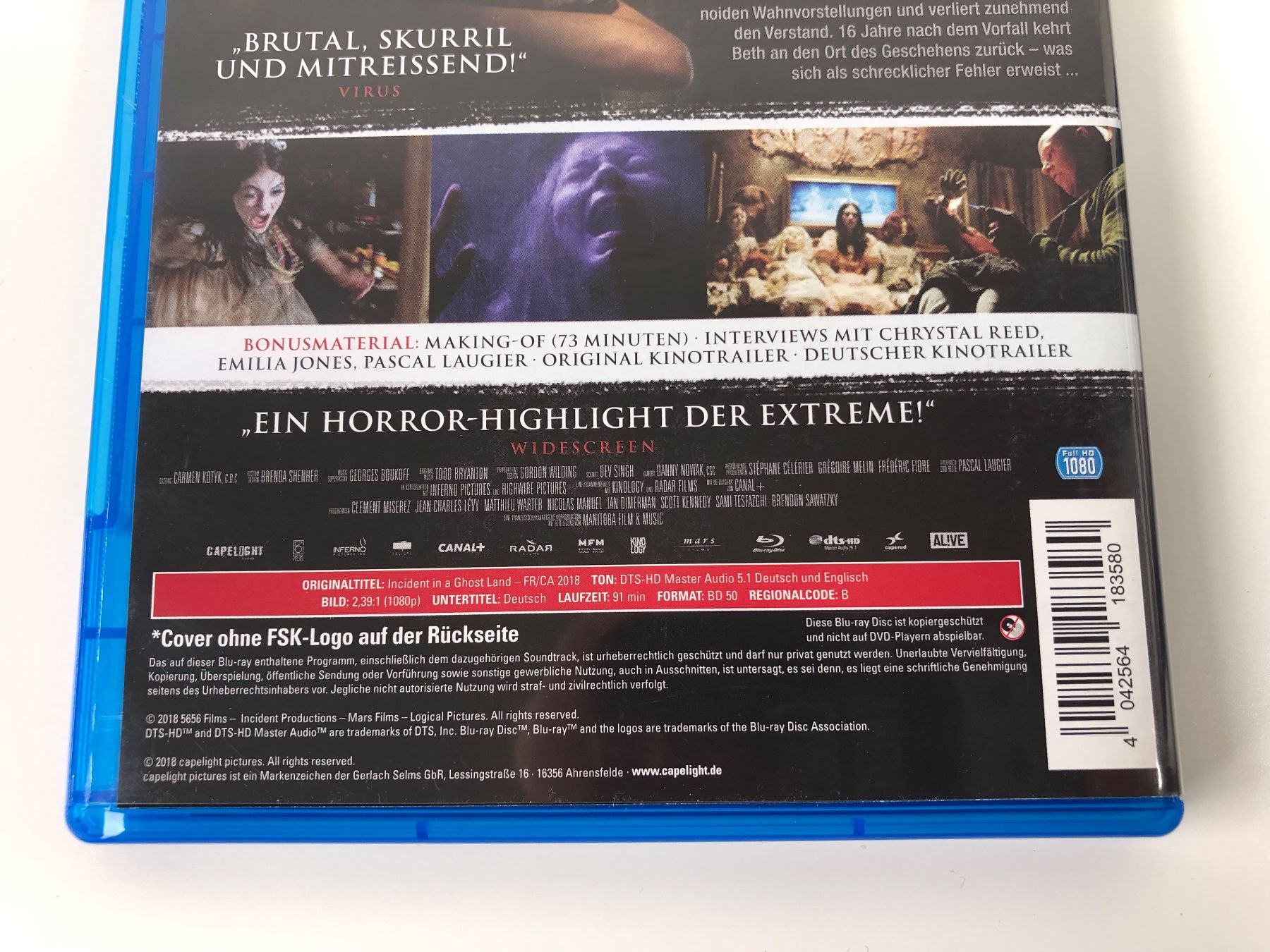 Alle DVDs: Ghostland (2018) - Bluray – Gebraucht aus Bern von McFlurry_88 2
