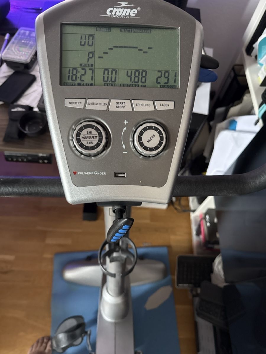 Vélos d'appartement: Heimtrainer Ergometer Zero E silber gebrauchter Zustand – D'occasion à Winterthur par holy25 2