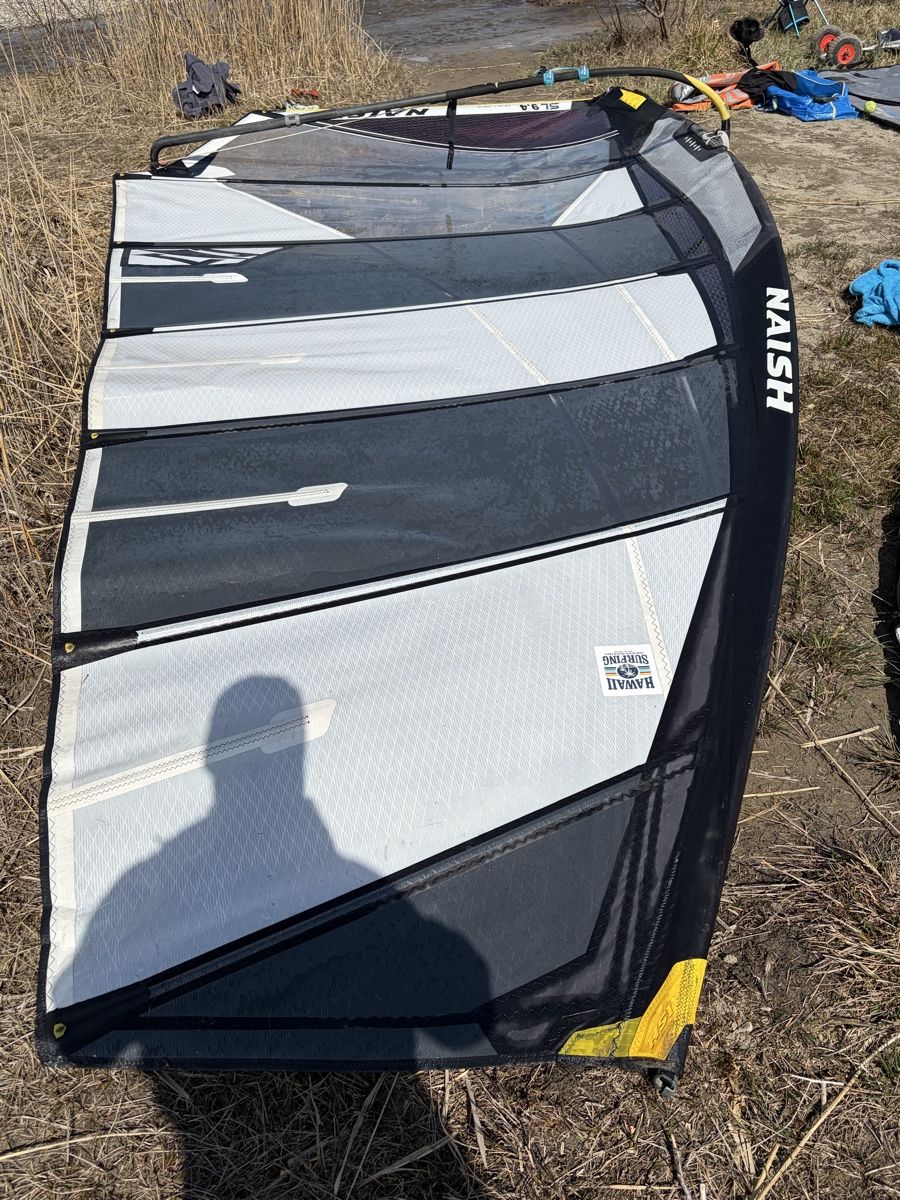 Naish Surf: Naish SL 9.4 Windsurf Segel – Usato da Sempach Station venduto da Fleischfondue 2