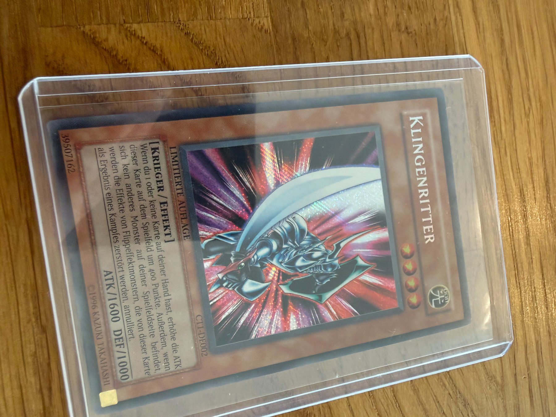 Yugioh Carte collezionabili: Klingenritter, CT1-DE002 – Usato da Amriswil venduto da sim_nlb6
