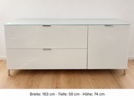 Hochglanz weiss kommode TV Kommode oder Kommode