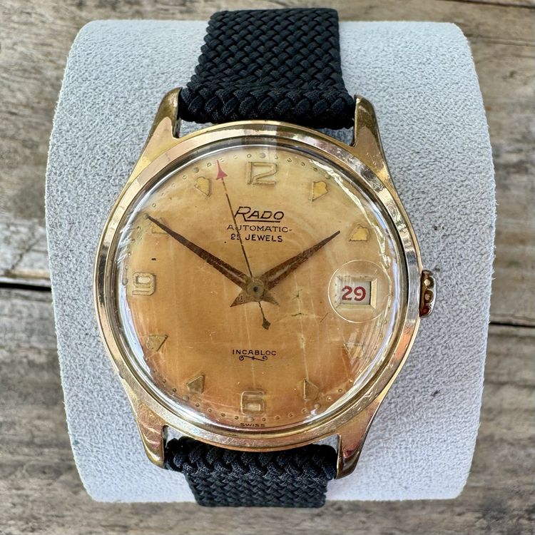 Vintage Rado Automatic 25 Jewels – Gold Plated - Working (Gebraucht) in ...