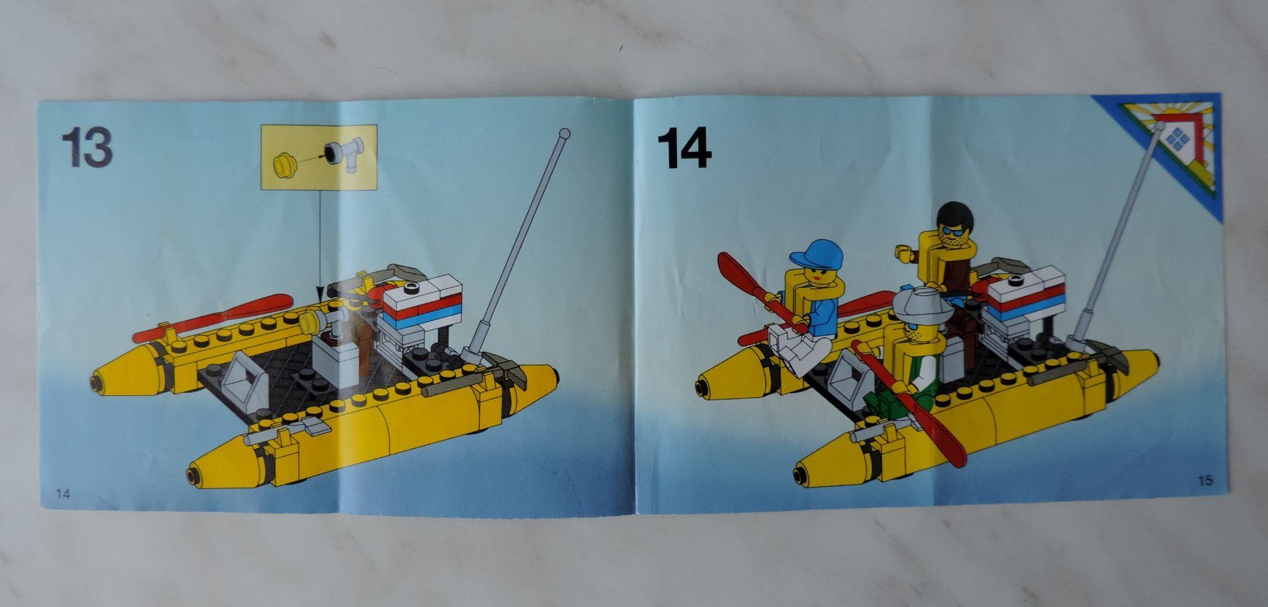 Lego Giocattoli: River Runners,  Set 6665  (1994) – Usato da Burgdorf venduto da ursla50 5
