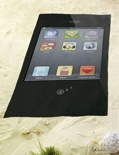 Teli da bagno: Phone Apps Strandtuch – Nuovo e nell'imballaggio originale da Ennetbürgen venduto da open24shop
