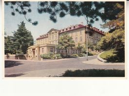Bern Frauenspital 1968 mit Bahnstempel Derendingen