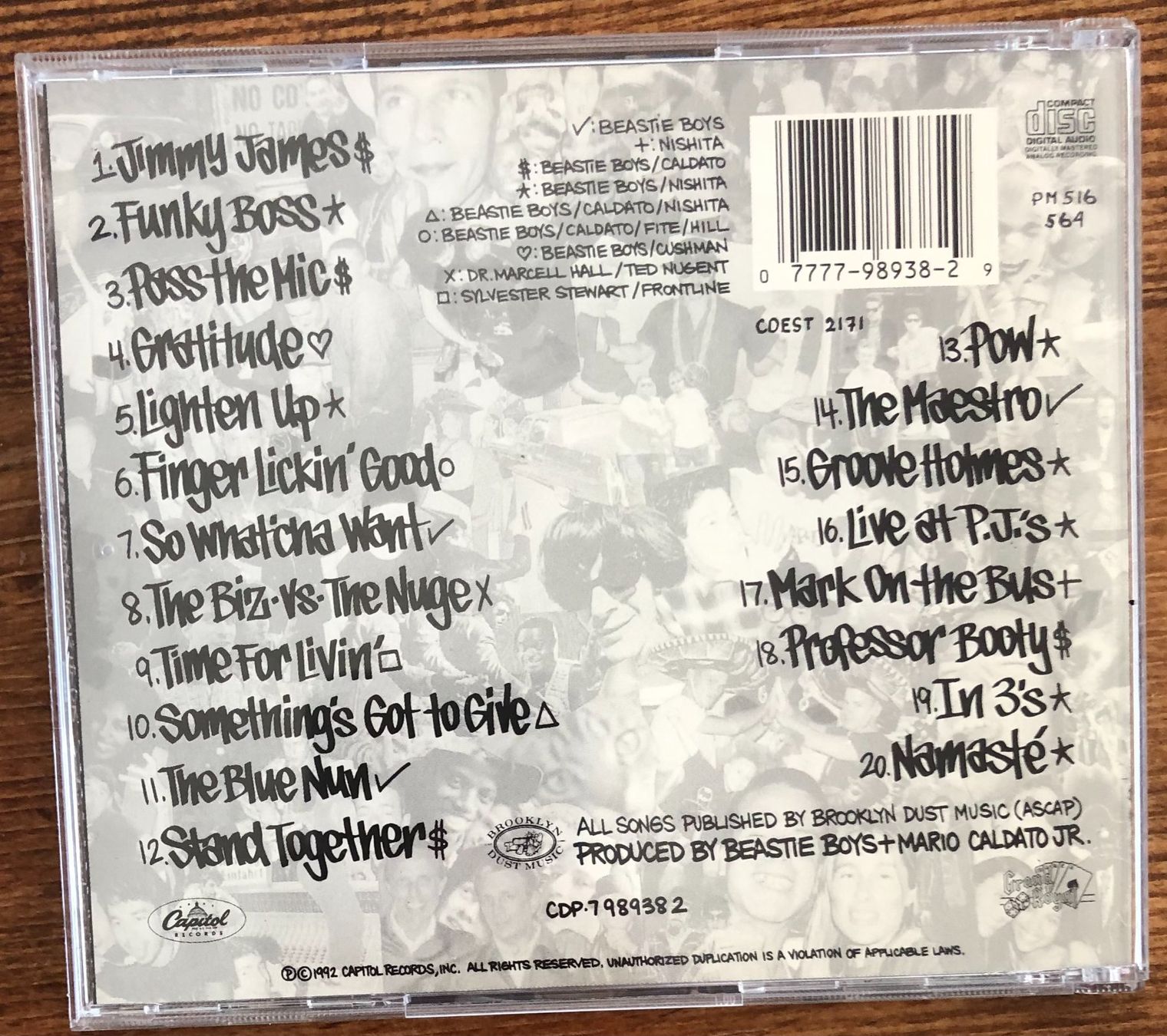 CDs: Beastie Boys – Check Your Head CD – Gebraucht aus Luzern von Schlafenicht00 1