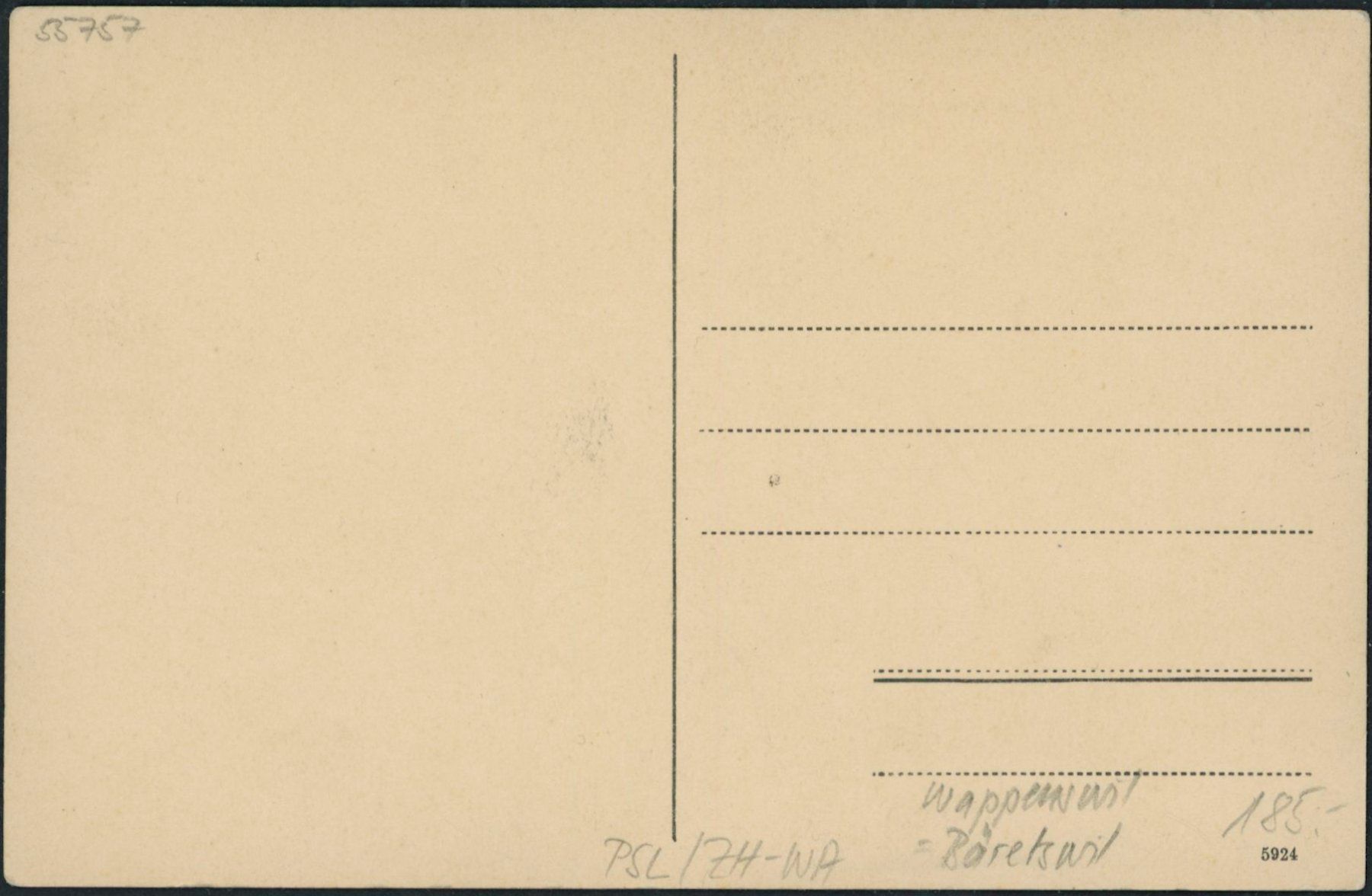 Cartoline postali: ZH Wappenswil - Bäretswil - Pferdeschlitten – Nuovo (secondo la descrizione) da Schindellegi venduto da leecollect 1