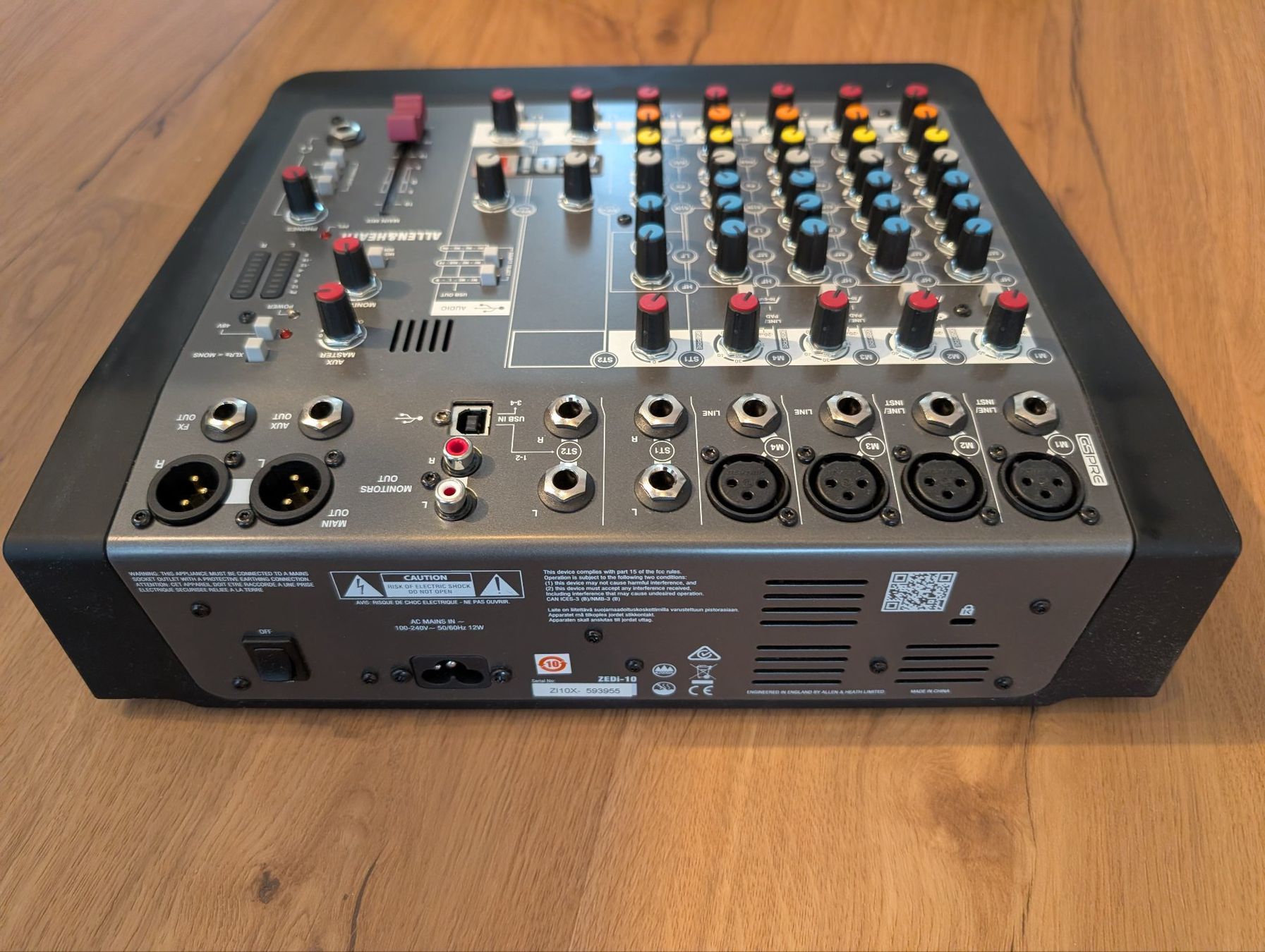 Allen & Heath Console di mixaggio: Allen & Heath ZEDi-10 – Usato da Niederwil AG venduto da paro06 2
