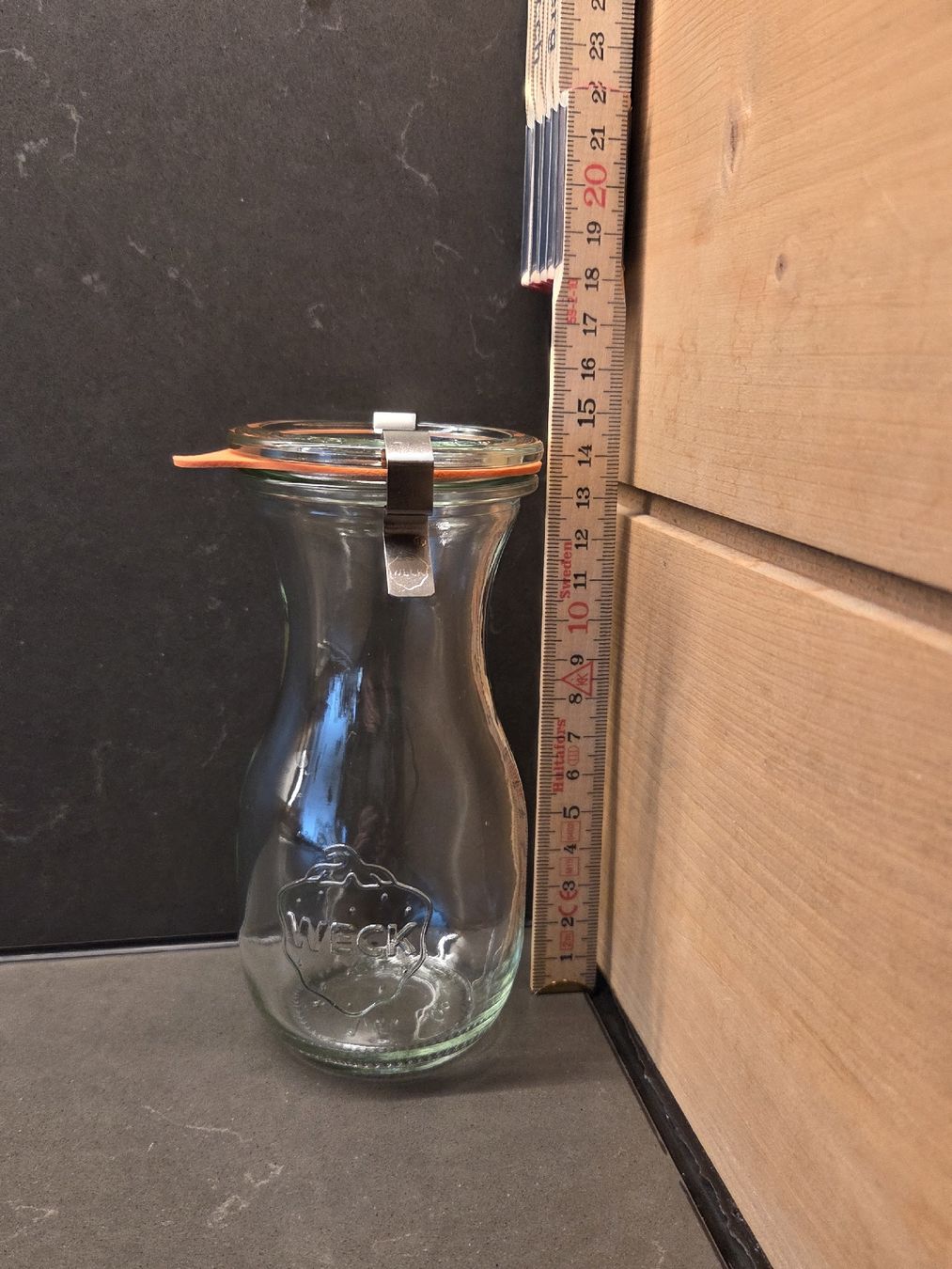 Weck Behälter & Ähnliches: Weck- Glas 1/4 Liter – Gebraucht aus Grosshöchstetten von Dirue