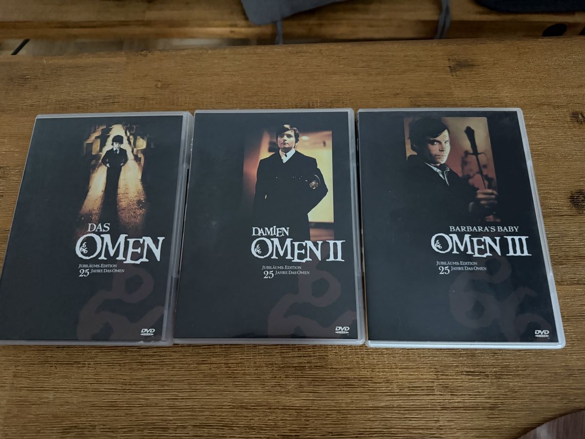 Tutti i DVDs: Das Omen Trilogie 📀 – Usato da Oftringen venduto da ste_mp2b 1