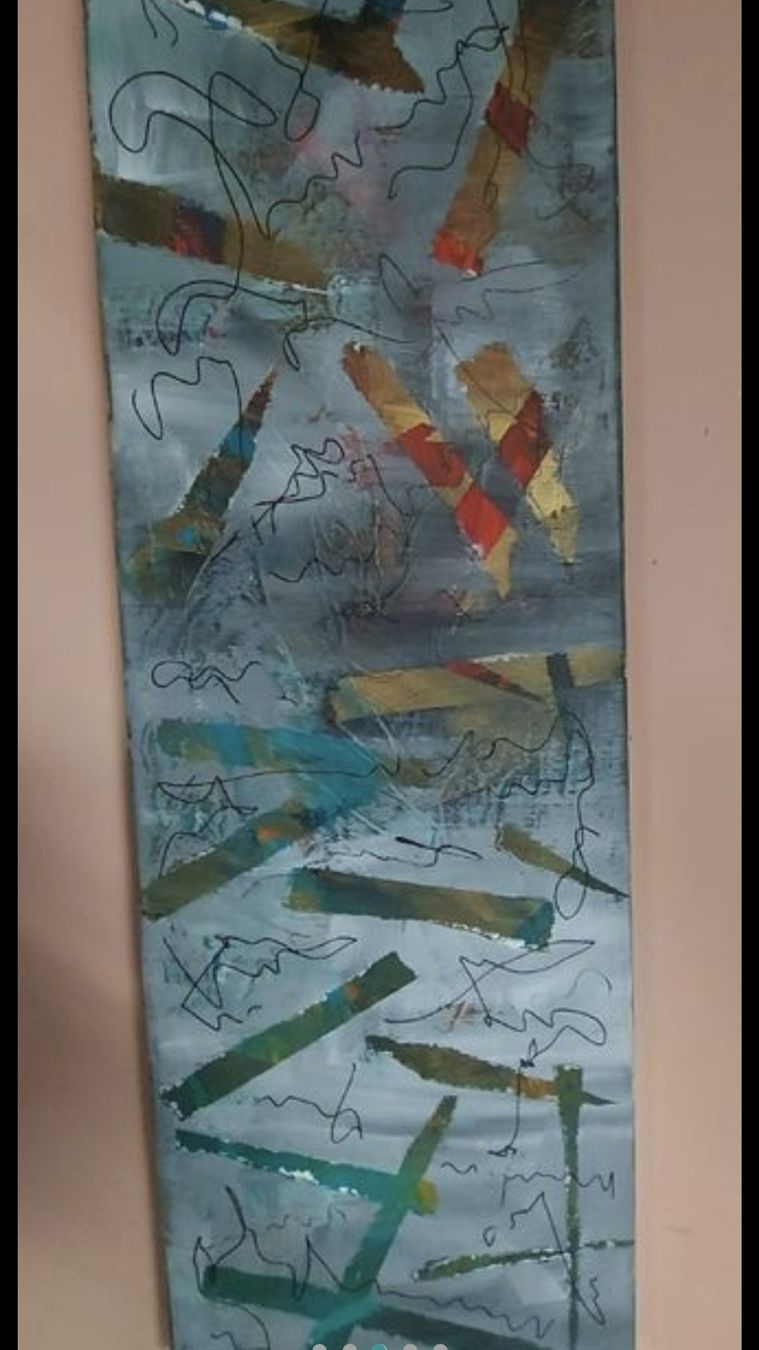 Dipinti: Gemälde, Moderne Kunst, handmade 20×60 – Nuovo (secondo la descrizione) da Riehen venduto da Steinbock1970 2