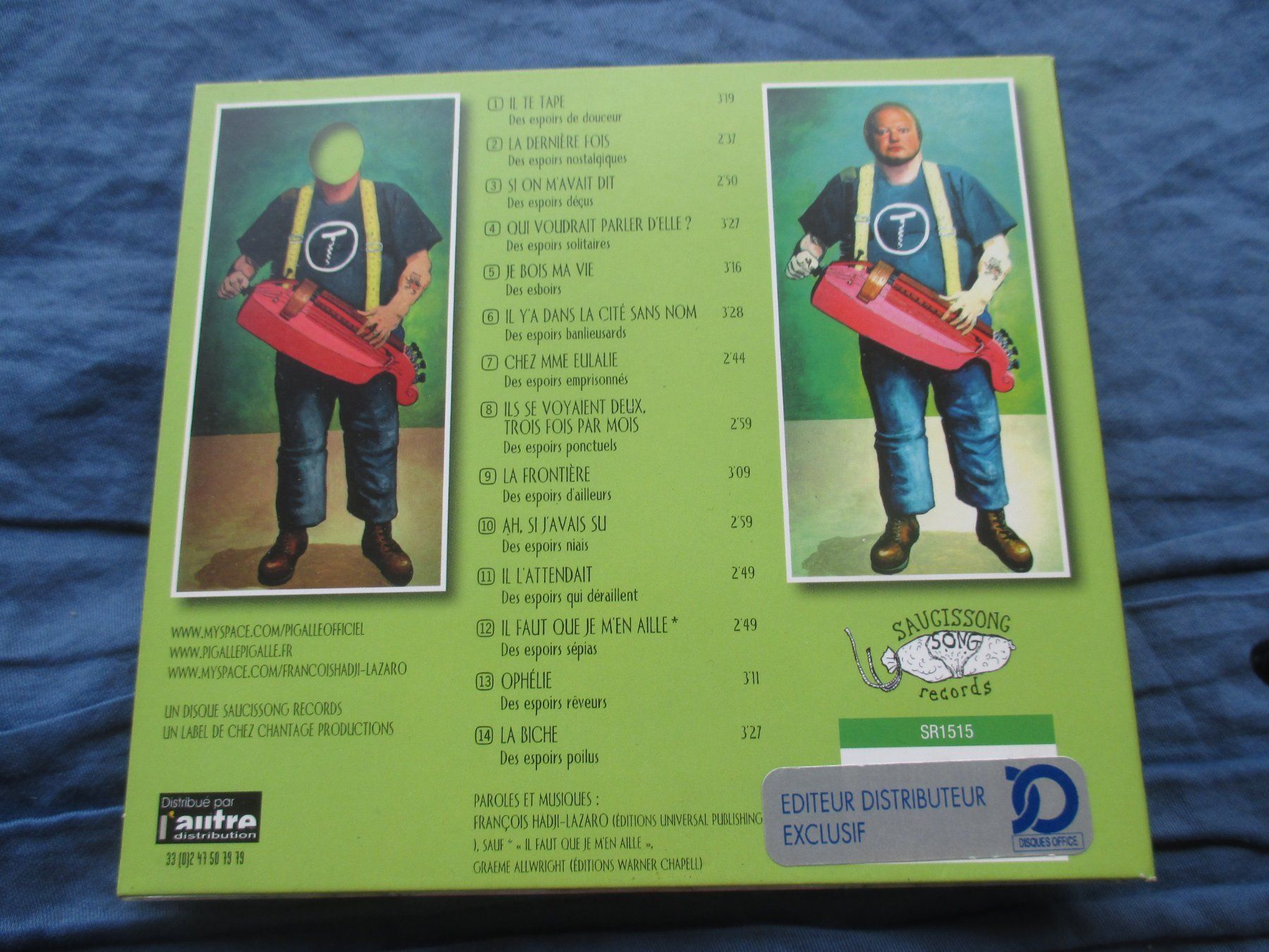 CDs: Pigalle : Des espoirs – Gebraucht aus Colombier NE von Nevenma 2