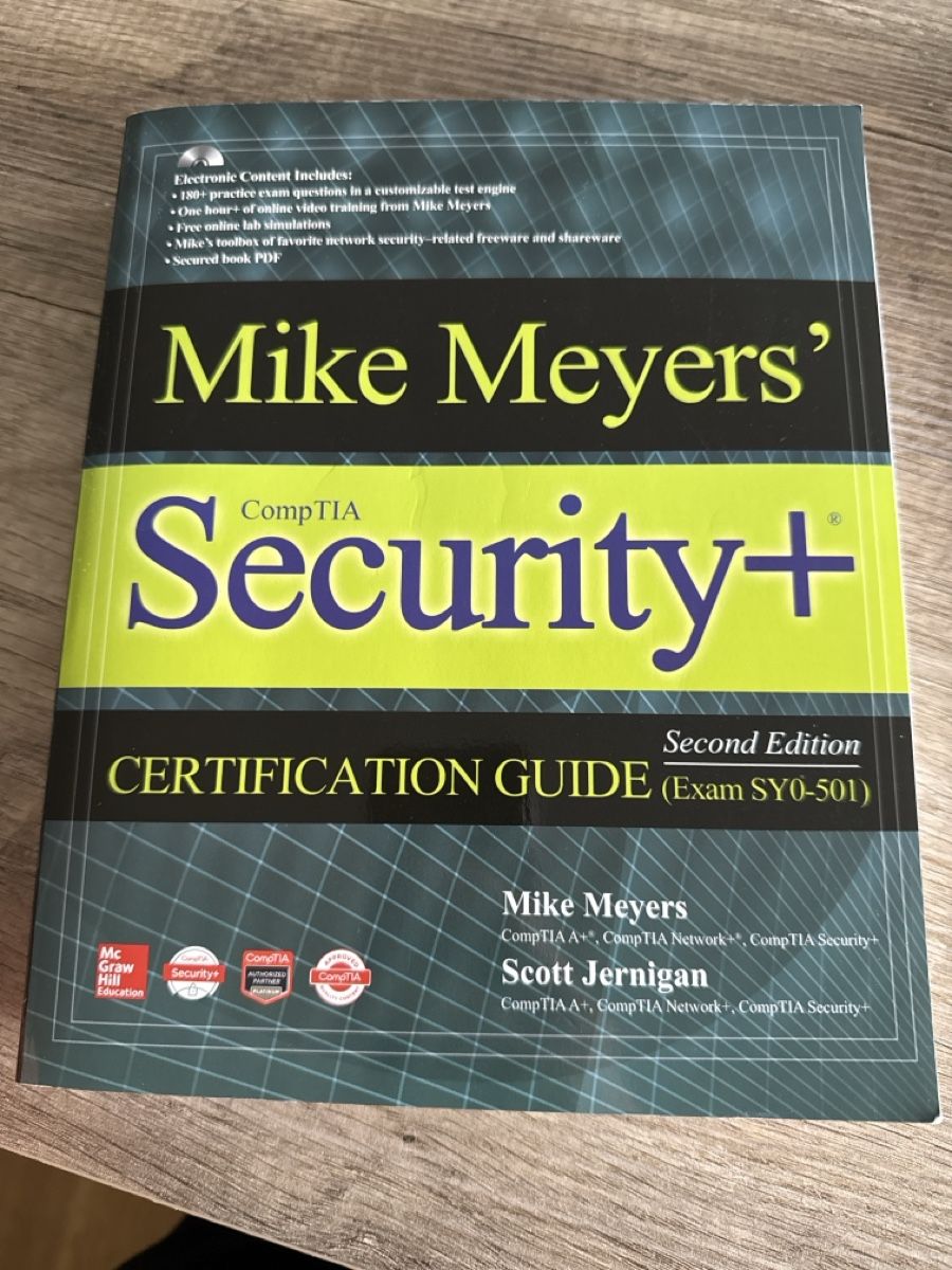 Libri: Mike Meyers' CompTIA Security+, Certification Guide – Nuovo e nell'imballaggio originale da Root D4 venduto da dm96