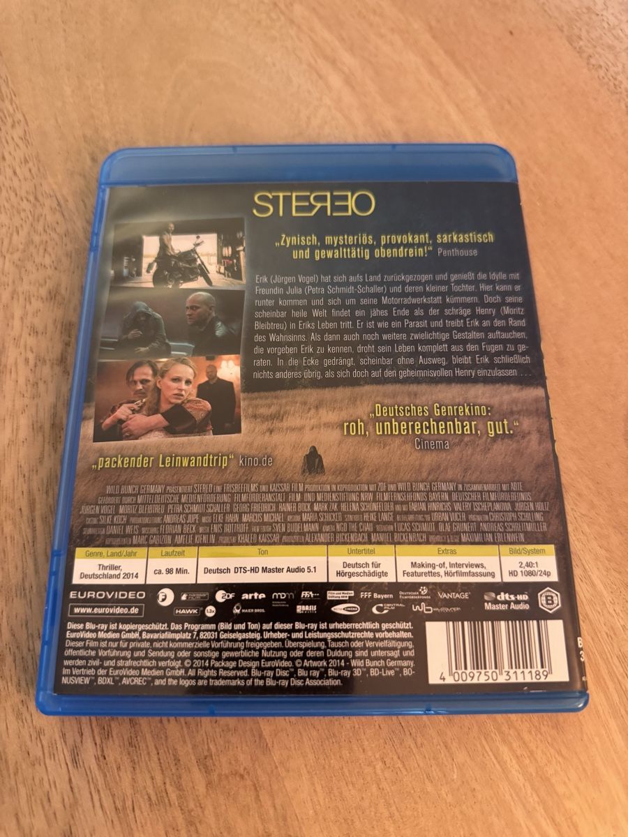Tous les DVDs: Blu-Ray: Stereo - Moritz Bleibtreu – D'occasion à Pfeffingen par Schanti0 1