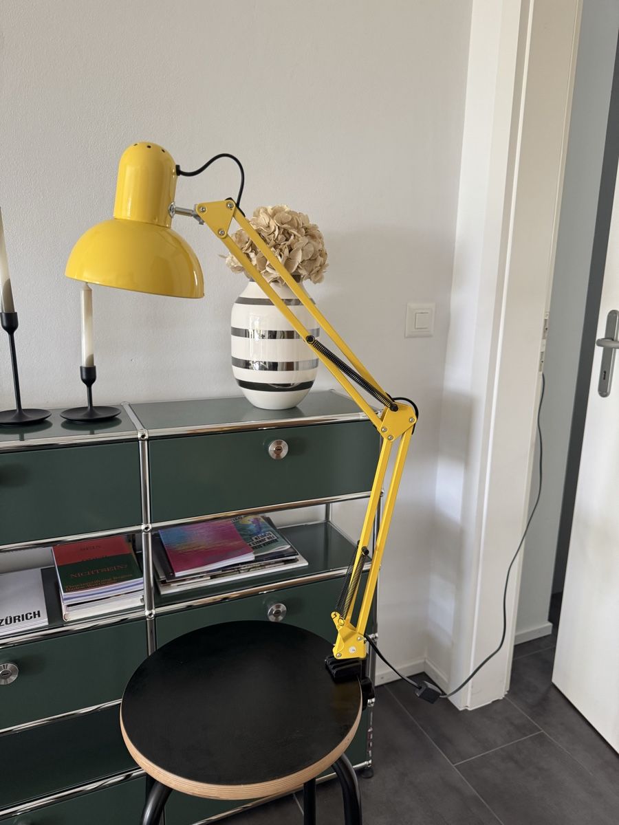 Lampes: Gelbe Architektenlampe – D'occasion à Schaffhausen par Mano99