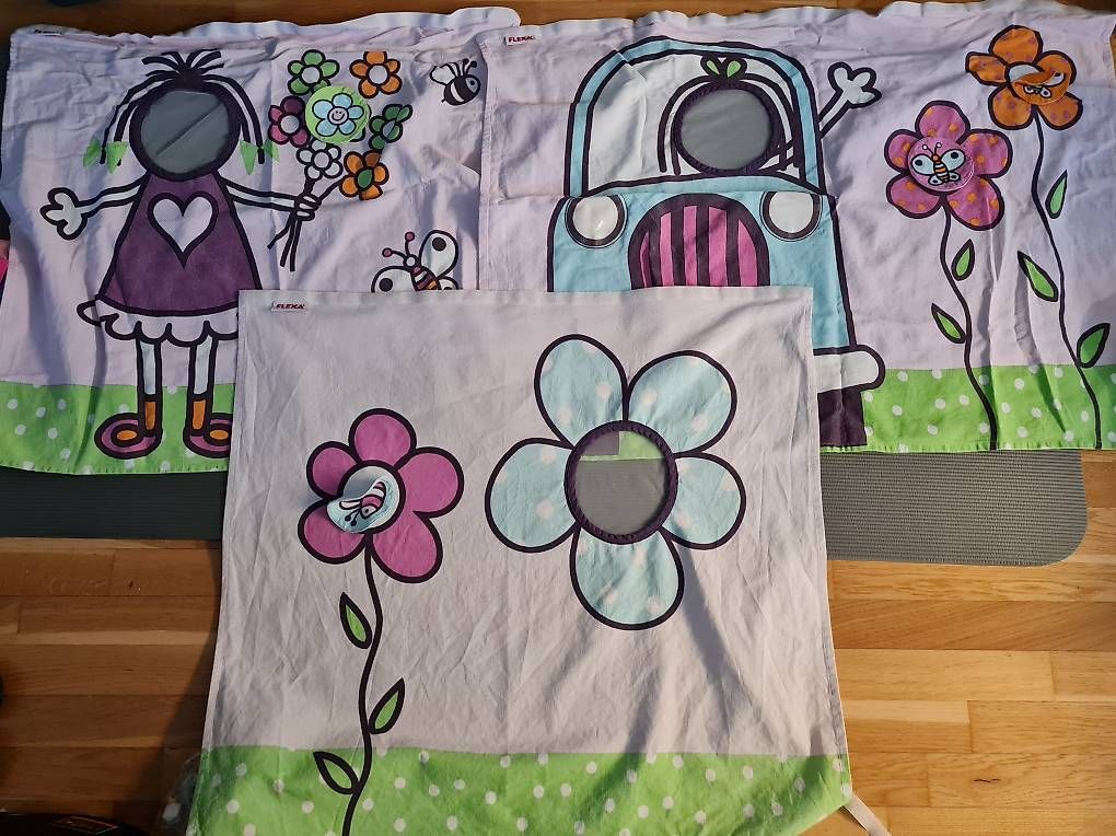 Tende: 2 Flexa-Vorhänge / Bett-Vorhänge für Jungen und Mädchen – Usato da Wuppenau venduto da KThanh