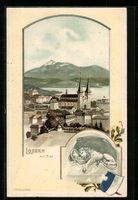 Passepartout-Lithographie Luzern, Teilan