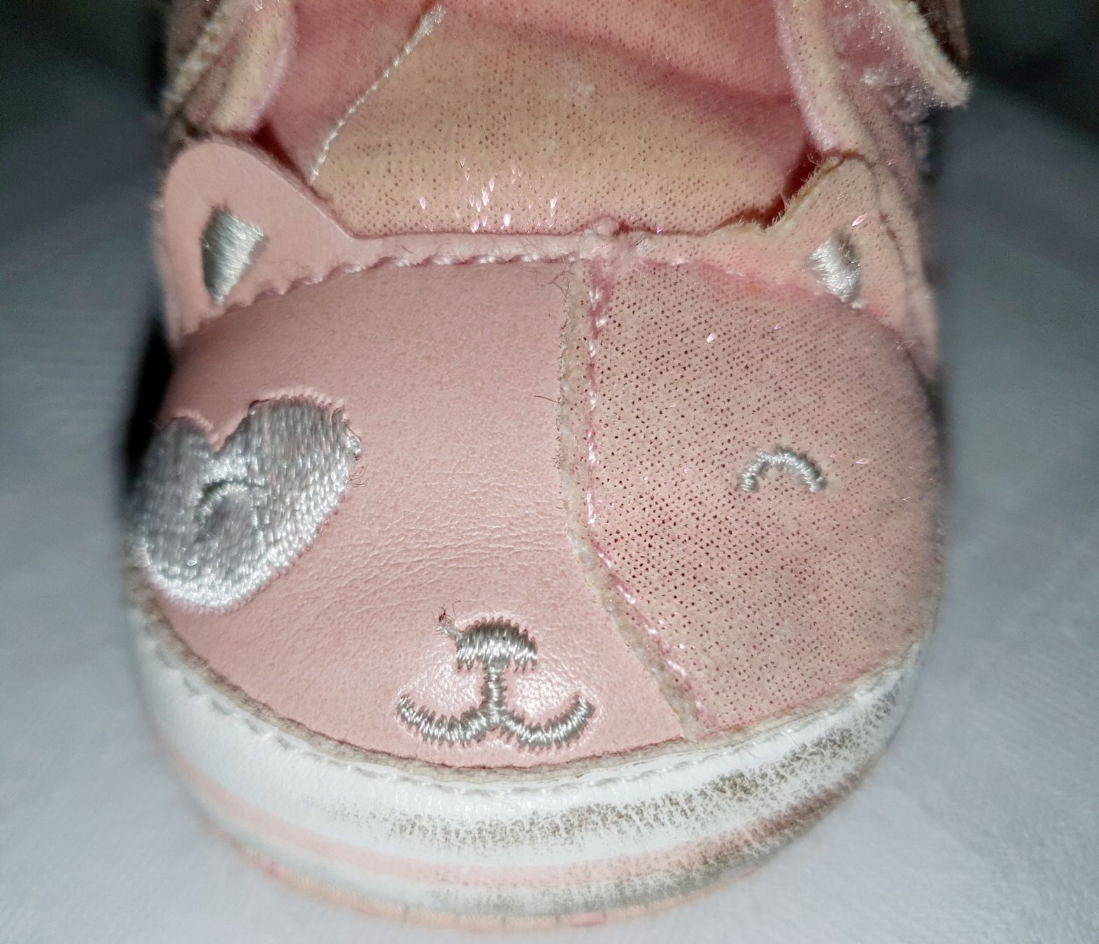 Chicco Chaussures filles: Süsse Mädchen-Krabbelschuhe Chicco Gr. 18 – D'occasion à Baden par gme_x9g2 1