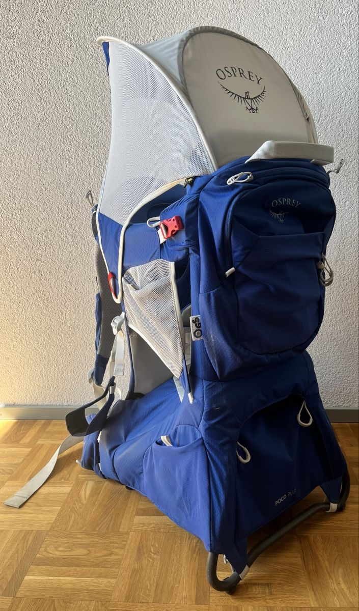 Osprey Bauch- & Rückentragen: Kindertrage Osprey Poco Plus – Gebraucht aus Zürich von catfishy