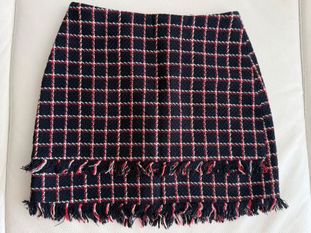 Rock kariert Boucle Style Grösse XS