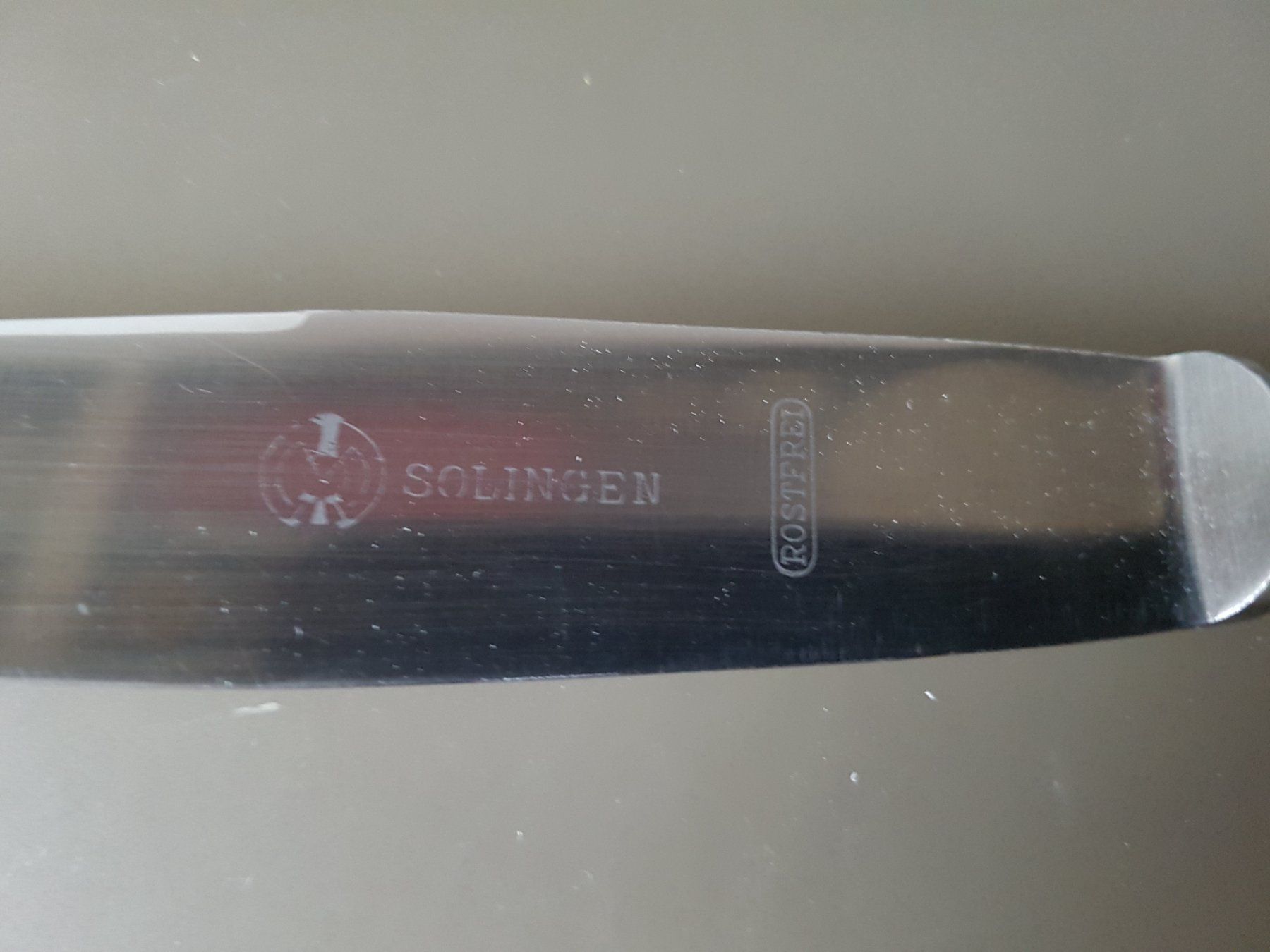 Posate: Letzte Gelegenheit / Vintage 6 Stk. versilberte Messer – Usato da Riehen venduto da robs2026 3