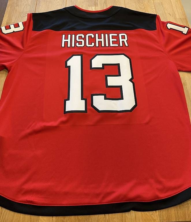 NHL Canottiere & Pantaloni: NHL Trikot - Hischier – Nuovo e nell'imballaggio originale da Kriessern venduto da c_n1 3