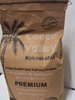Grillkohle Kokosschale