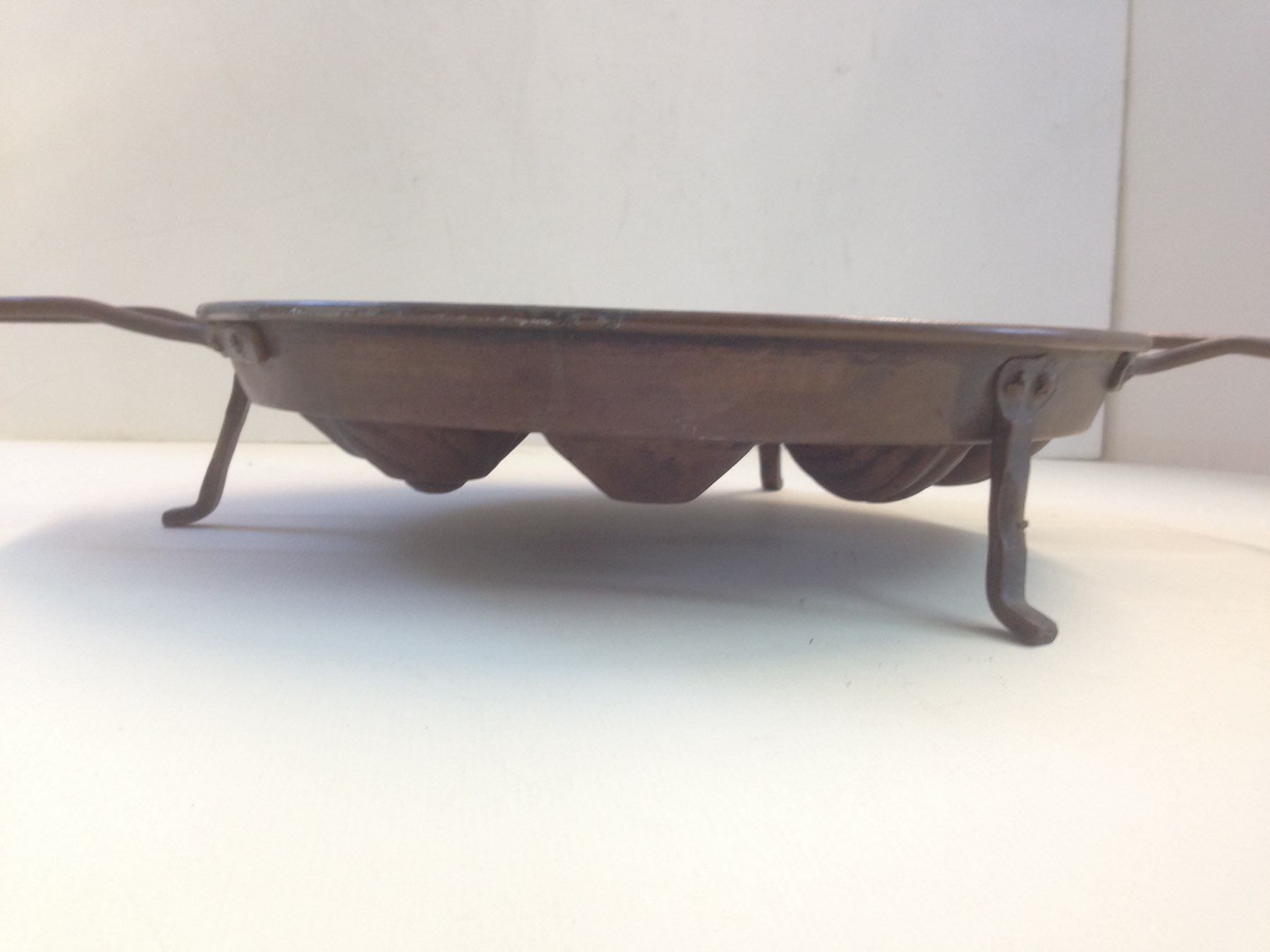 Teglie da forno: Alte Kupfer Kuchenform – Usato da Schaffhausen venduto da vintageville 7