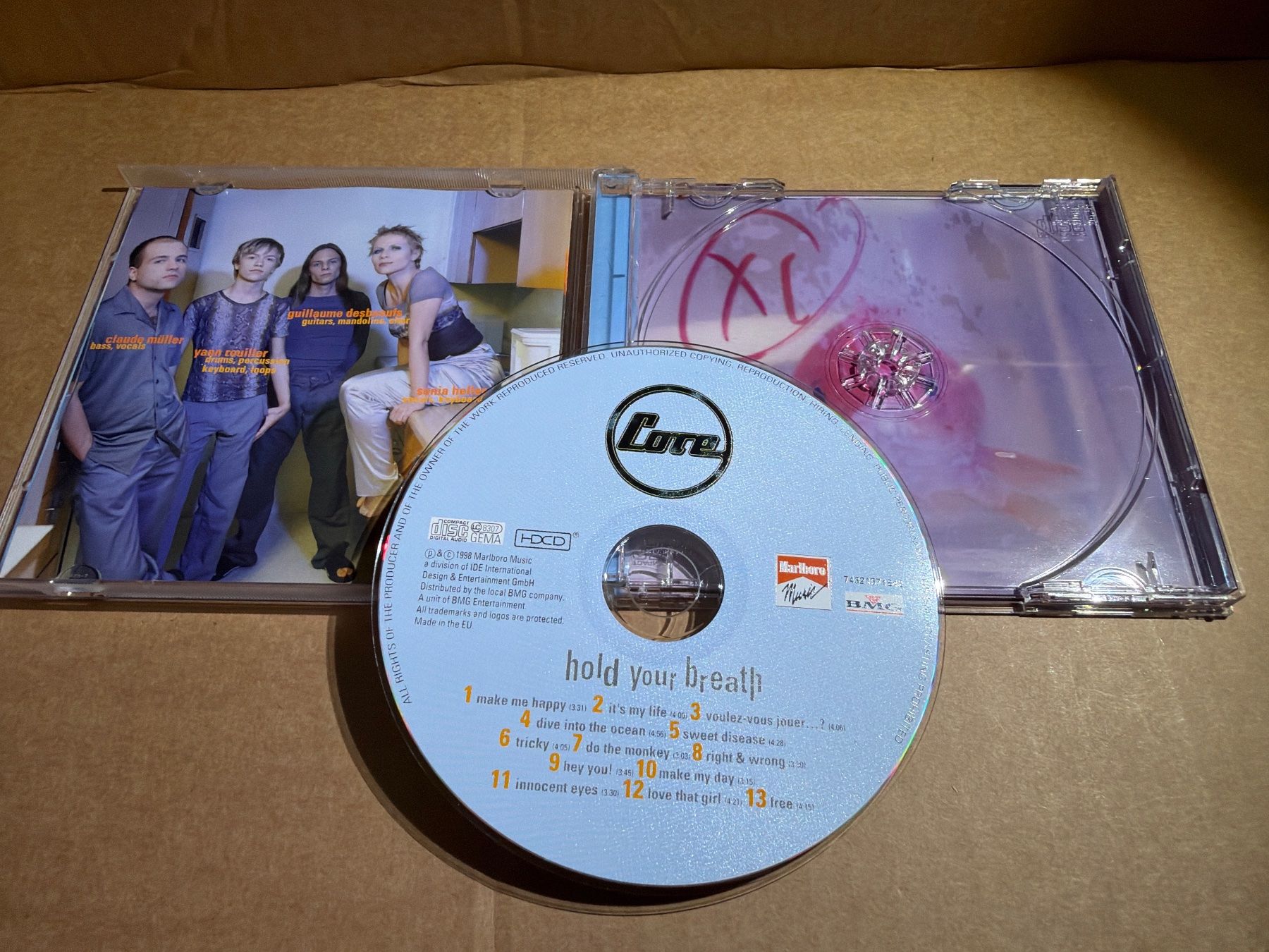 CD: Core – Hold Your Breath – Usato da St.Gallen venduto da CD_jalamusic 2