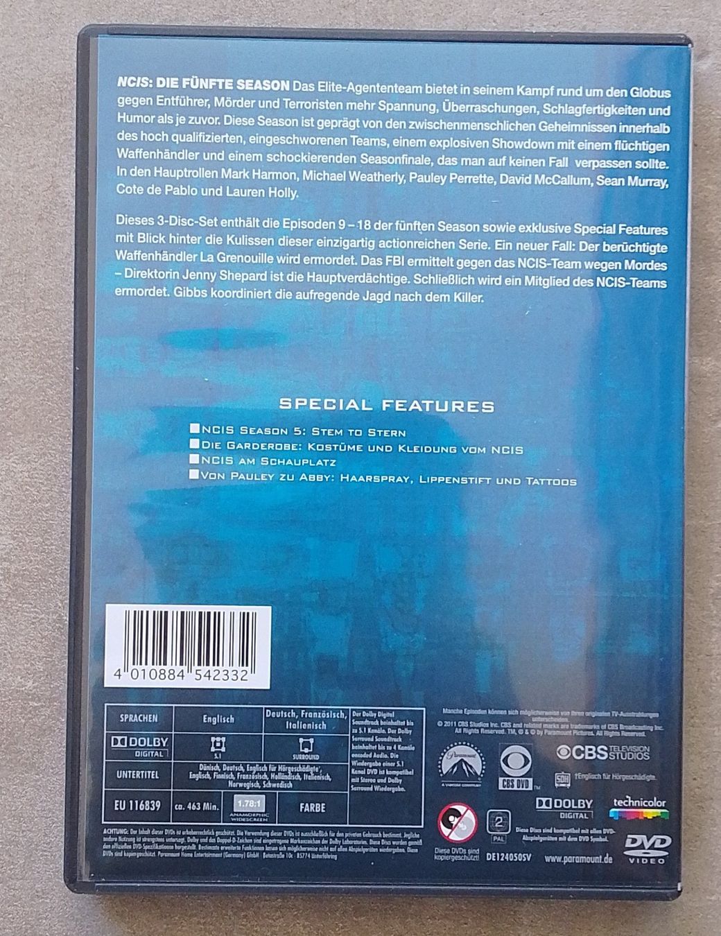 Alle DVDs: DVD NCIS Season 5.2 Disc three - five – Gebraucht aus Wohlen AG von salamanderspielwaren 1