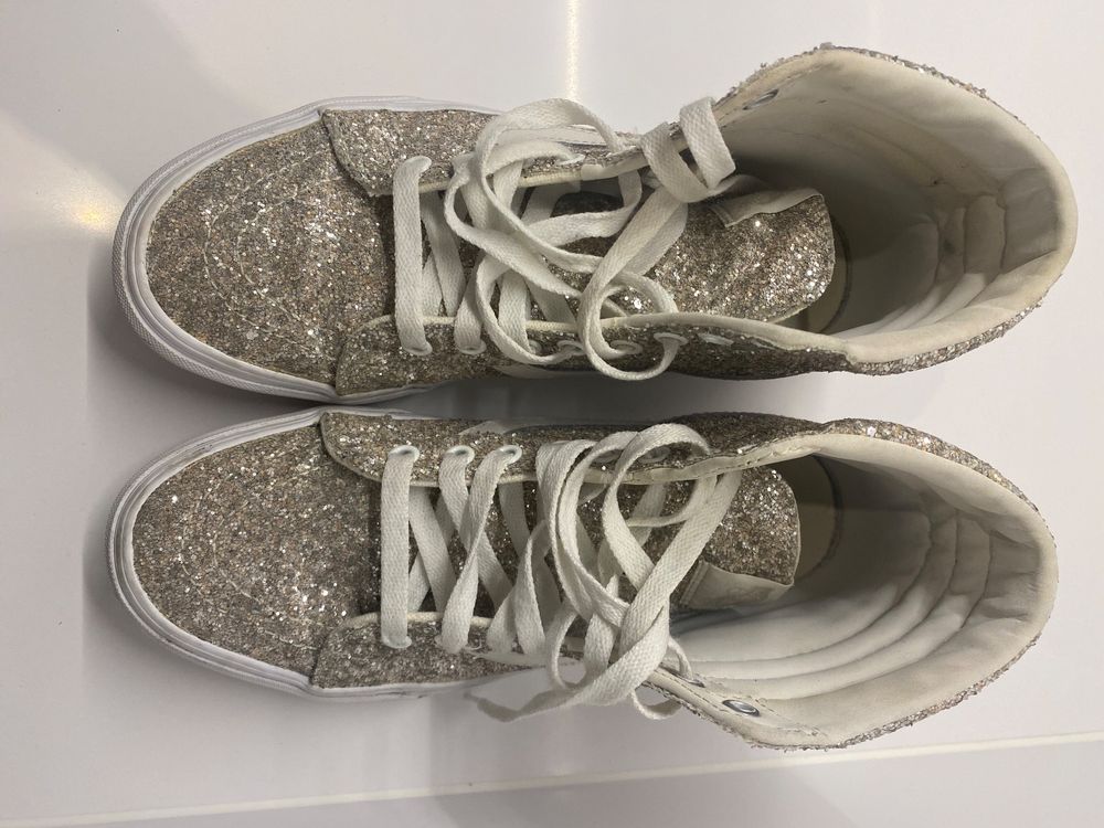 Vans old 2024 skool chunky glitter