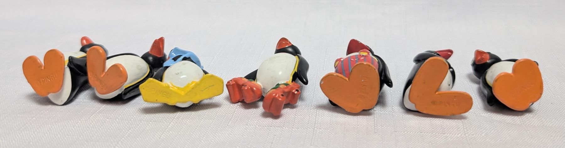 Statuette: 7x Vintage Pingu Sammel Figuren – Usato da Wängi venduto da ABIZONE-86 4