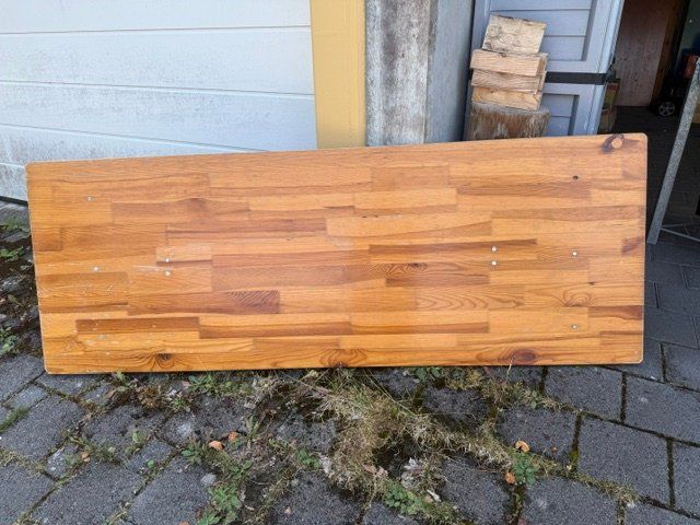 Set di tavolo e panche: Festbankgarnitur, Holz, gebraucht – Usato da Pfaffnau venduto da Gerry1503 6
