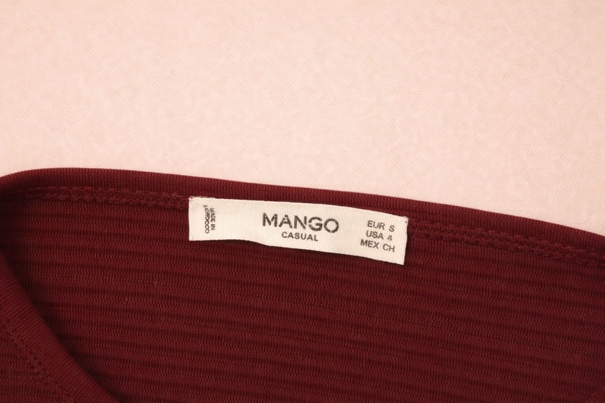 Mango Robes: ROBE MOULANTE BORDEAUX MANGO – Neuf (Voir description) à Lausanne par KeNaChic 2
