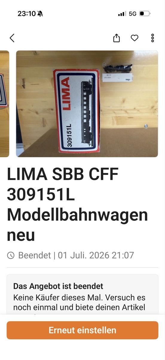 Märklin Modelleisenbahnen: 10 Stück Märklin-SBB-Sammlung  HO – Neu (gemäss Beschreibung) aus Kleinbösingen von Calimeraa 4