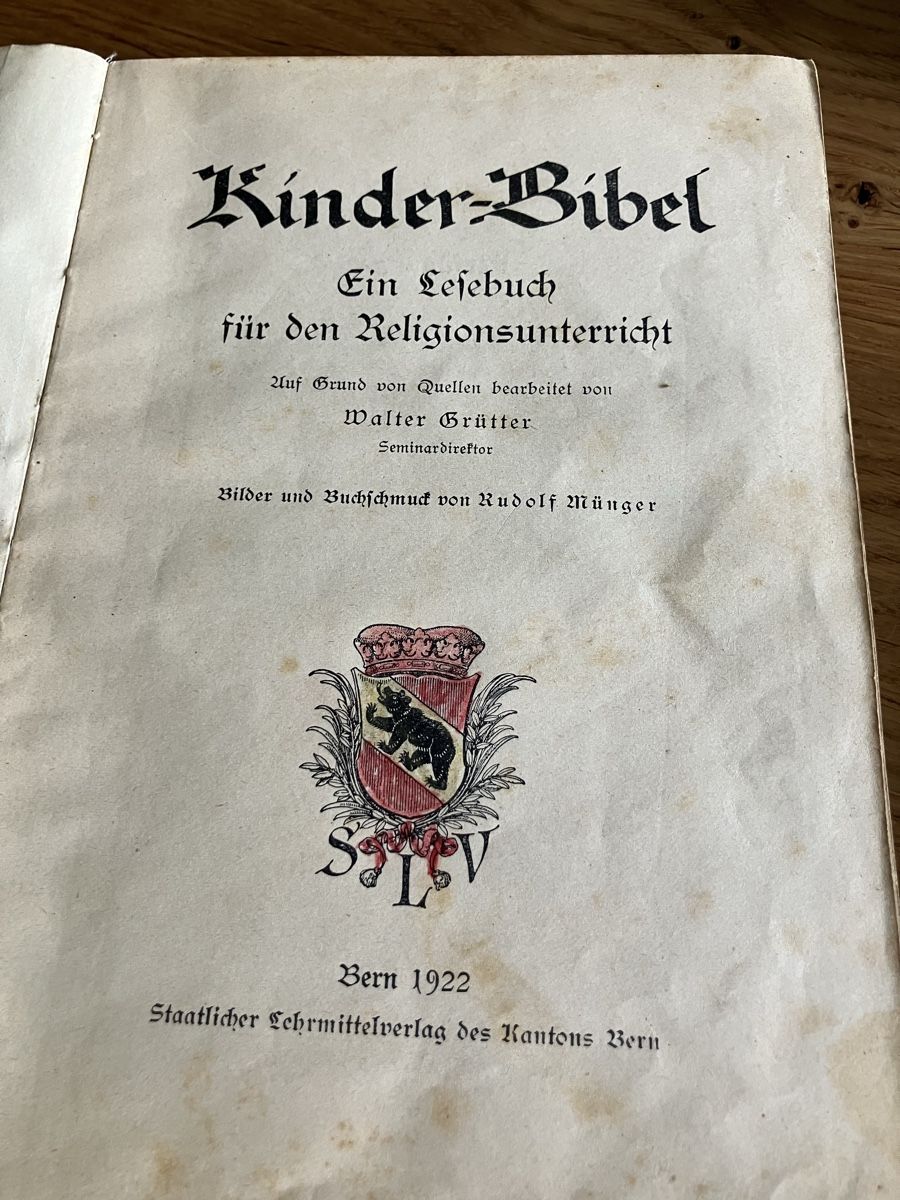 Bücher: Steinalte Kinderbibel – Gebraucht aus Biglen von Maci2005 2