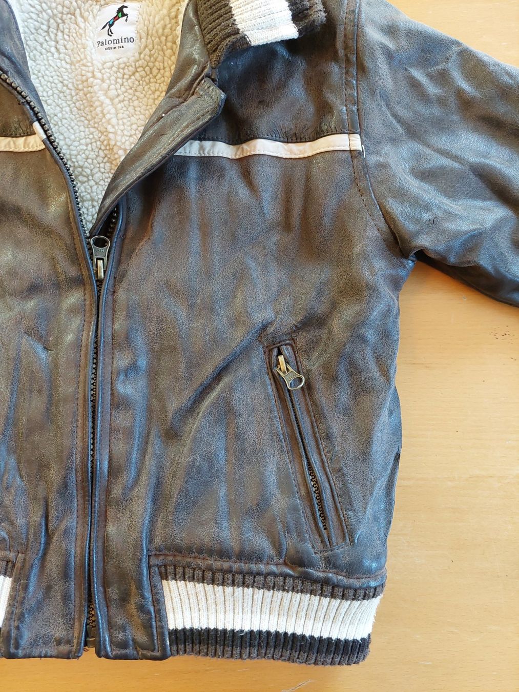 Jacken & Mäntel: Palomino Fligerjacke/ Kunstleader  Gr.110 – Gebraucht aus Zürich von xxyy00 2