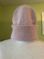 NEU Alpaca Mütze, rosa, hand made