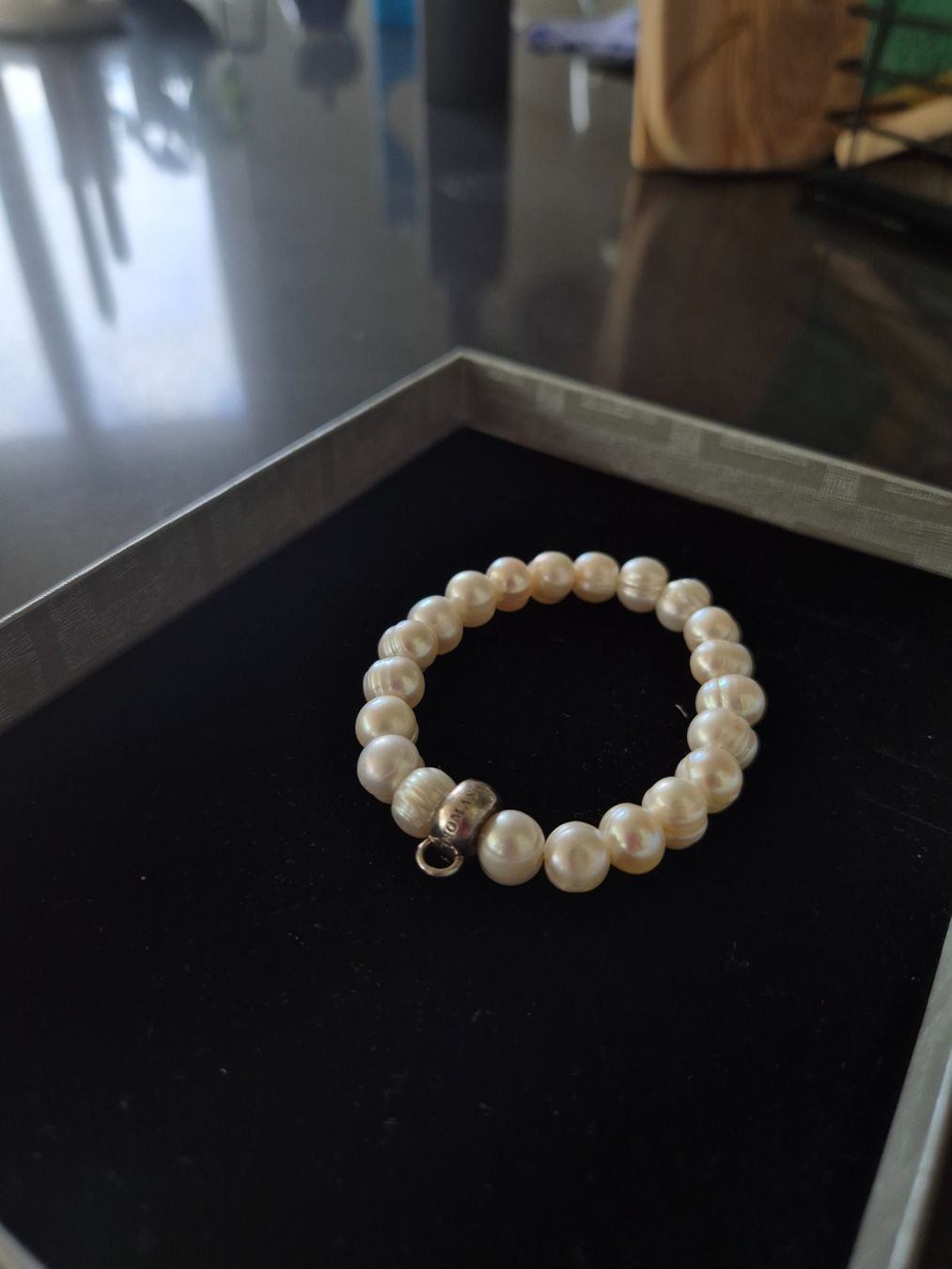 Thomas Sabo Bracciali & Braccialetti: Thomas Sabo Charm Armband aus Süsswasserzuchtperlen – Usato da Kloten venduto da gupnik 2