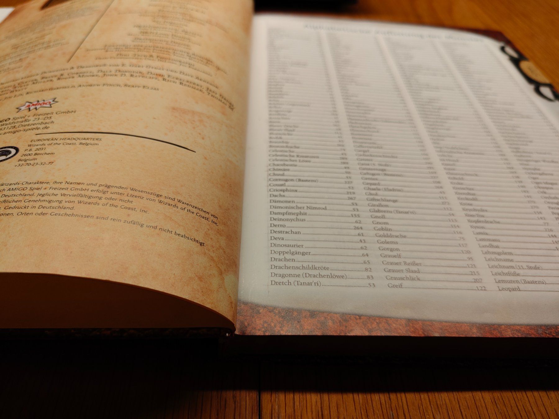 Amigo Giochi: Dungeons & Dragons - 3. Edition, 4 Bücher – Usato da Binningen venduto da Soundfish 5