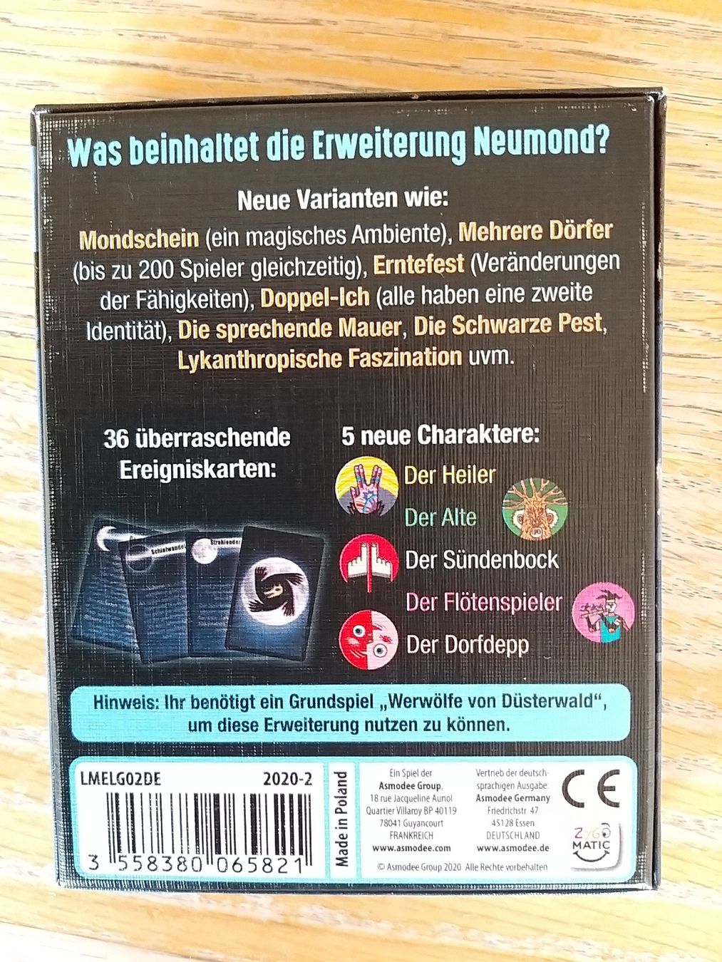 Giochi: Werwölfle Ergänzung – Usato da Bern venduto da vonBarbara 1