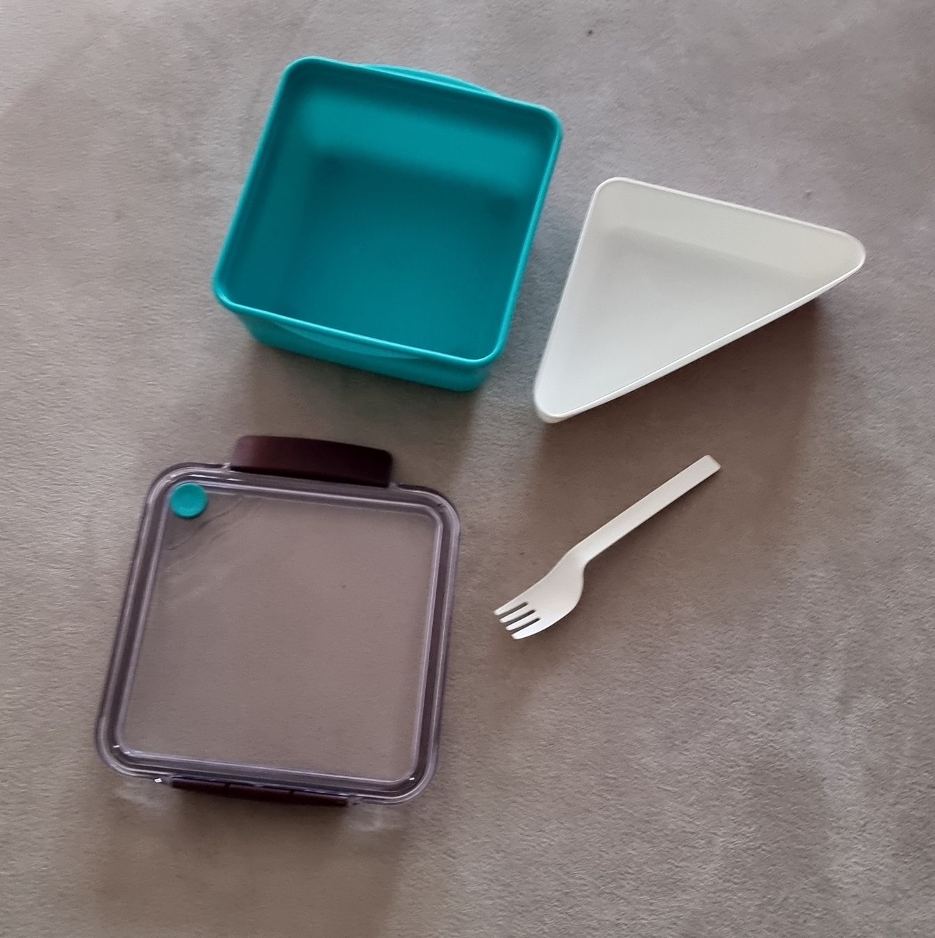 Contenitori & Simili: Lunch box compartimenté, avec fourchette 🍴 – Usato da Lausanne venduto da isa_2nnn 5